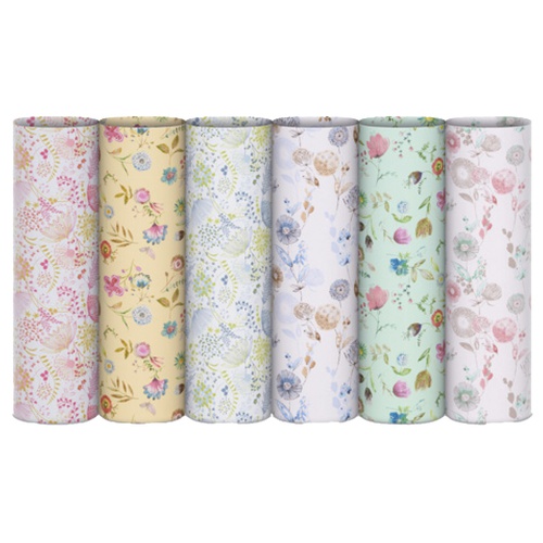 Carta regalo riciclata Fiori di campo - 100 fogli - 70x100cm - fantasieassortite - Rex Sadoch