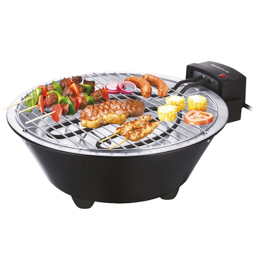 Griglia elettrica da tavolo BBQ1 - 1250 W - nero - Melchioni family