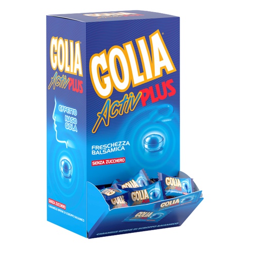 Caramelle Golia active plus - Perfetti - conf. 180 pezzi