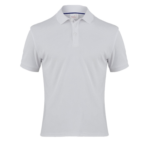 Polo Jeff - da uomo - manica corta - taglia M - bianco - Giblor's