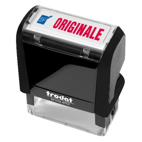 Timbro Printy 4912 Office Eco - autoinchiostrante - ORIGINALE - 47 x 18mm - nero - Trodat