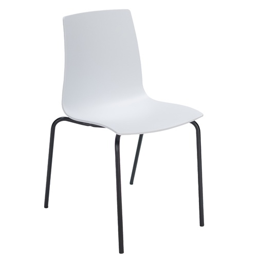 Seduta Candy - PPL - bianco/nero opaco - Grandsoleil Seduta Candy - PPL - bianco/nero opaco - Grandsoleil