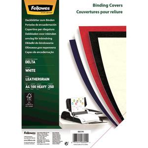 conf.100 cover cartone A4 grigio Fellowes 5371103