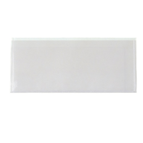 Busta autoadesiva rettangolare TR 22 - PVC - 22x10 cm - trasparente - Sei Rota - conf. 10 pezzi