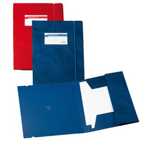 Cartellina 3 lembi Archivio 3L F - con elastico - Colpan® - 25x35 cm - blu - Sei Rota