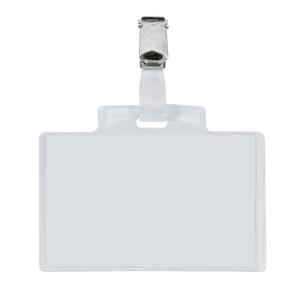 Portanome Pass 3 E - clip in metallo - 9,5x6 cm - Sei Rota - conf. 100 pezzi
