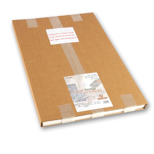 Carta plotter in fogli - A1 - 90 gr - inkjet - opaca - bianco - Canson - conf. 125 fogli Carta plotter in fogli - A1 - 90 gr - inkjet - opaca - bianco - Canson - conf. 125 fogli