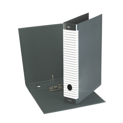 Registratore Delso Line G14 - dorso 5 cm - protocollo 23x33 cm - grigio- Esselte