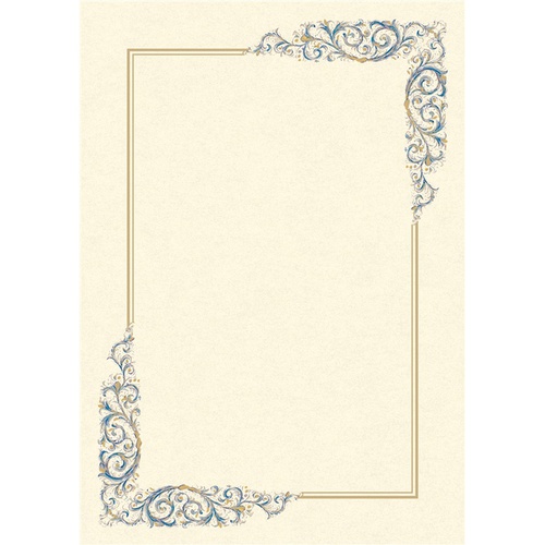 Diplomi in pergamena - stampa offset - A3 - 160 gr - avorio - Kartos - conf. 10 pezzi