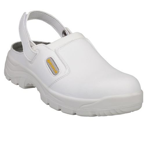 Calzatura sabot Maubec 3 SB E A SRC - microfibra - numero 43 - bianco -Deltplus