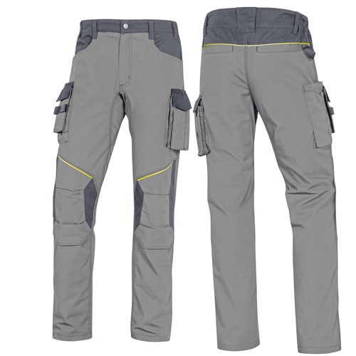 Pantalone da lavoro Mach 2 Corporate - twill/poliestere/cotone - tagliaXL - grigio chiaro/grigio scuro - Delta Plus