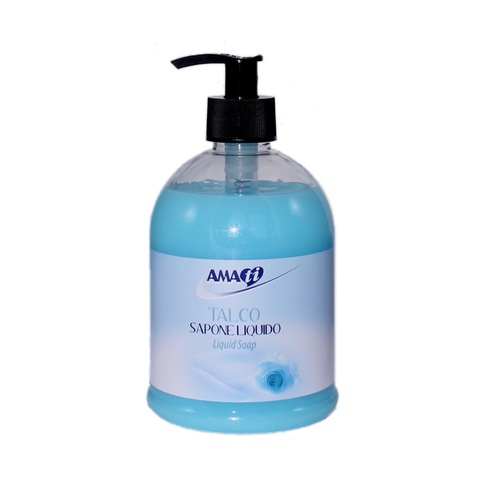 Sapone liquido - talco - Amacasa - dispenser da 500 m