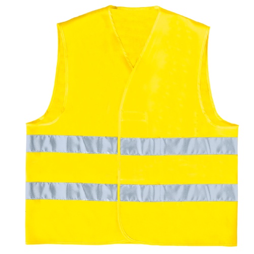 Gilet alta visibilità GILP2 - poliestere - taglia XXL - giallo fluo - Deltaplus