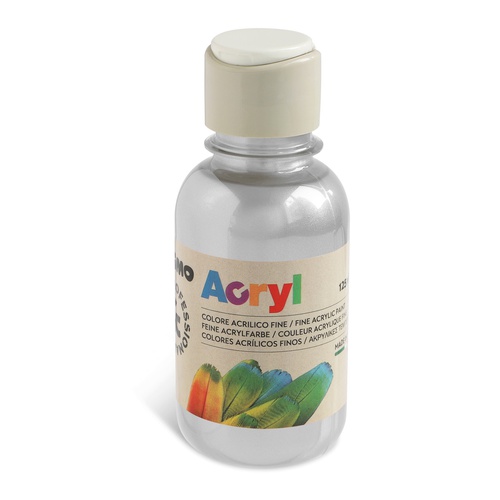 Colori Acryl - 125ml - argento - Primo