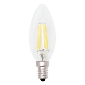 Lampada - Led - candela - C35 - a filamento - 4W - E14 - 3000K - luce calda - MKC