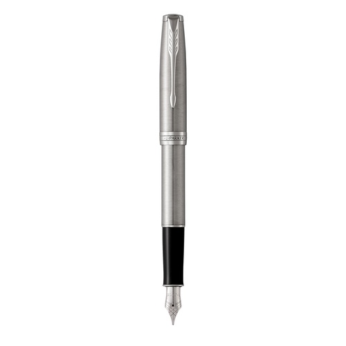 Penna Stilografica Sonnet Stainless Steel - stilo M - Parker