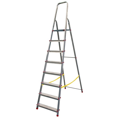 Scala domestica Stella Basic - 8 gradini - alluminio - Marchetti Scala domestica Stella Basic - 8 gradini - alluminio - Marchetti