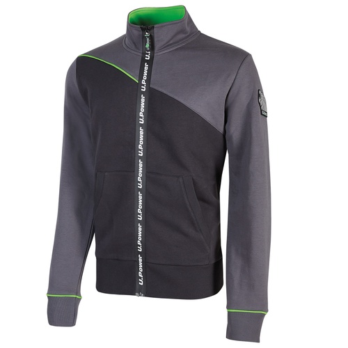 Felpa Uranus - taglia M - grigio - U-Power