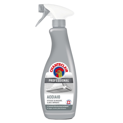 Detergente Professional acciaio brillante - in trigger - 700 ml - Chante Clair