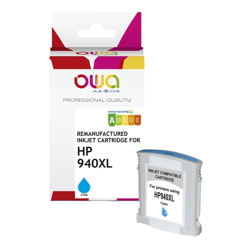 Armor - Cartuccia ink Compatibile  per Hp 940XL - Ciano - K20446OW - 35ml
