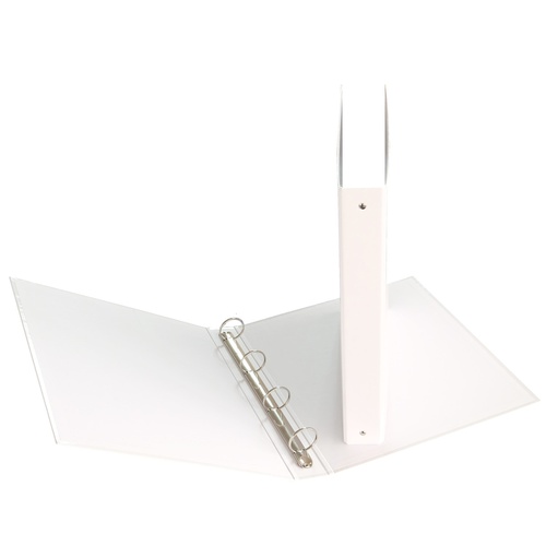 Raccoglitore sfuso - 4 anelli tondi 30 mm - dorso 4 cm - 22x30 cm - bianco - Starline