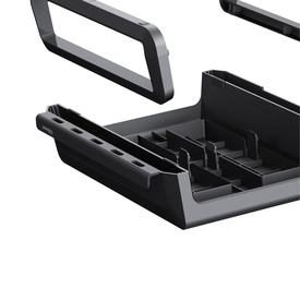 Supporto monitor Breyta - pieghevole - 8,2 x 35,4 x 30,4 cm - nero - Fellowes