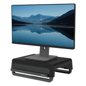 Supporto monitor Breyta - pieghevole - 8,2 x 35,4 x 30,4 cm - nero - Fellowes