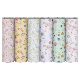 Carta regalo riciclata Fiori di campo - 100 fogli - 70x100cm - fantasieassortite - Rex Sadoch
