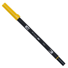 Pennarello Dual Brush 985 - chrome yellow - Tombow