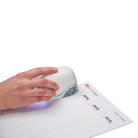 Etichette E-mark - 48 x 18 mm - 30 etichette per foglio - bianco - Colop - conf. 10 fogli