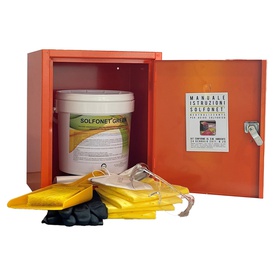 Kit Emergenza - Solfonet Green - per sversamento acido solforico - 32 x25 x 38 cm - Carvel