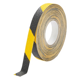 Nastro adesivo antiscivolo DURALINE GRIP+ - 2,5 cm x 15 m - giallo/nero- Durable