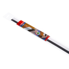 Paraspifferi per porte STAFF - con spazzola fissa - 100 cm - pvc rigido- bianco - Geko