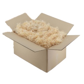 Trucciolo da imballaggio - legno - colore paglia - 5 kg