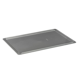 Coperchio per cassa industriale Europa - 60 x 40 x 2 cm - PP - grigio -Mobil Plastic