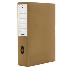 Scatola progetto Plus HOLOS - 25x35 cm - dorso 8 cm - marrone - Fellowes