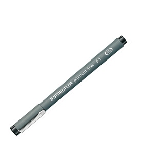 Pennarello Pigment Liner 308 - nero - 0,1mm - Staedtler