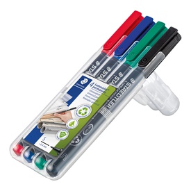 Pennarello Astucci Lumocolor Permanent 313  - punta 0,4mm - 4 colori - Staedtler