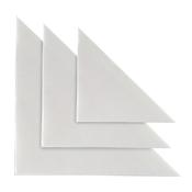 Busta autoadesiva triangolare TR 13 - PVC - 13x13 cm - trasparente - Sei Rota - conf. 10 pezzi