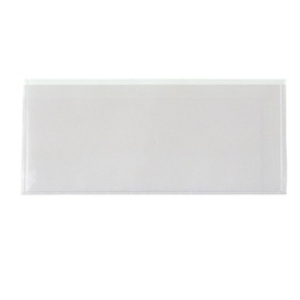 Busta autoadesiva rettangolare TR 22 - PVC - 22x10 cm - trasparente - Sei Rota - conf. 10 pezzi