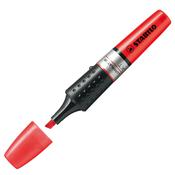 Evidenziatore Stabilo Luminator - punta a scalpello  - tratto 2,0-5,0mm - rosso - Stabilo