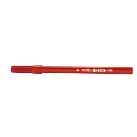 Pennarelli Office - punta feltro - punta fine - tratto 0,7 mm - rosso -Tratto - conf. 12 pezzi