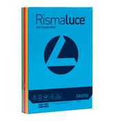 Carta Rismaluce - A4 - 90 gr - mix 8 colori - Favini - conf. 300 fogli