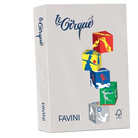 Carta Le Cirque - A4 - 80 gr - grigio pastello 109 - Favini - conf. 500fogli