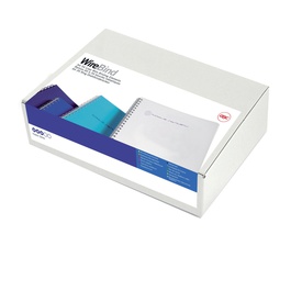 Dorsi spirale - metallo - 34 anelli passo 3:1 - 9,5 mm - bianco - GBC -scatola 100 pezzi