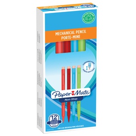 Portamine Non Stop - mina 0,70mm - colori assortiti - Papermate - conf.12 pezzi