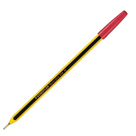 Penna a sfera Noris Stick - punta 1,0 mm - rosso - Staedtler - conf. 20pezzi
