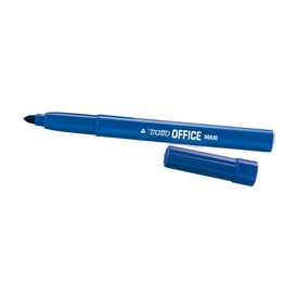 Pennarelli Office punta feltro - punta maxi - tratto 0,80-2,00mm - blu- Tratto - conf. 12 pezzi