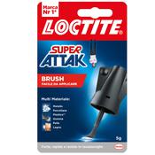 Colla Super Attak Easy Brush - 5 gr - trasparente - Loctite