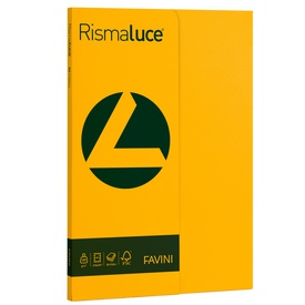 Carta Rismaluce Small - A4 - 200 gr - giallo oro 52 - Favini - conf. 50fogli